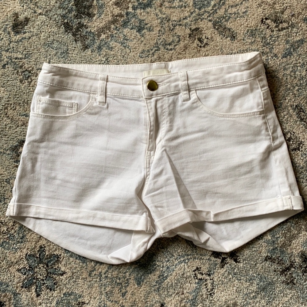 White shorts
